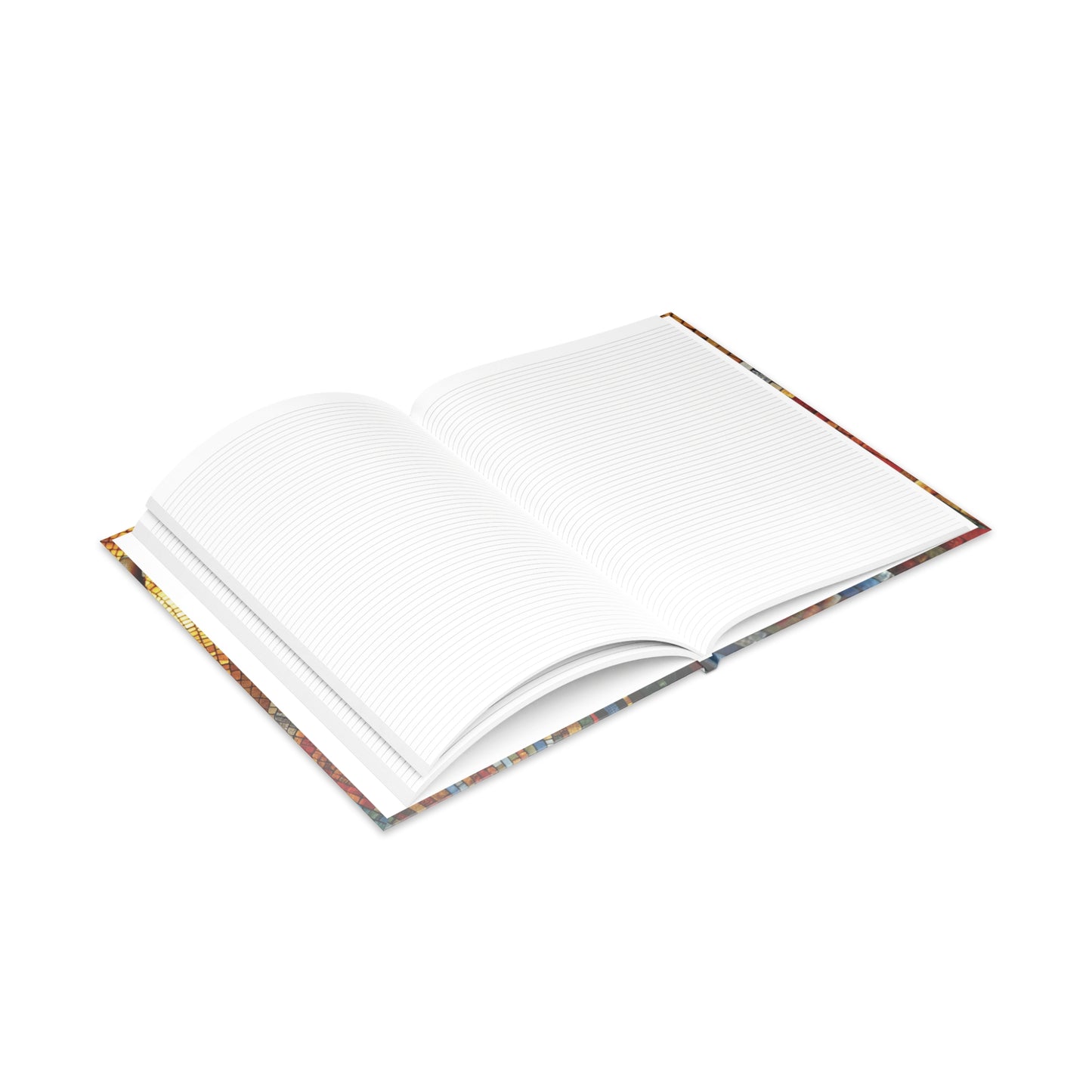 Bible Study Journal - Hand Mosaic - Hardcover Notebook with Puffy Covers