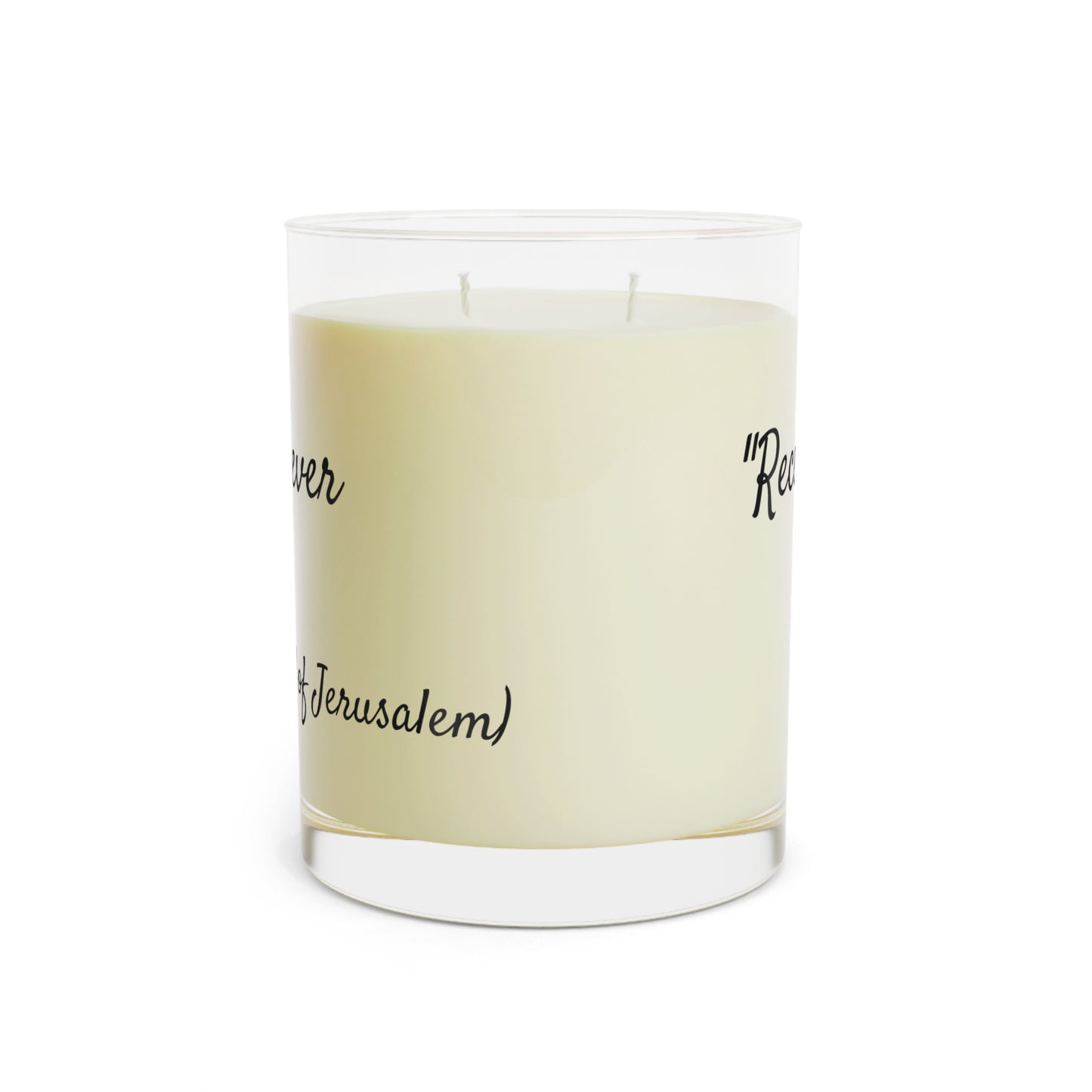Receive The Light And Keep It Ever Burning In Your Heart - St. Cyril of Alexandria - Scented Candle - Full Glass, 11oz