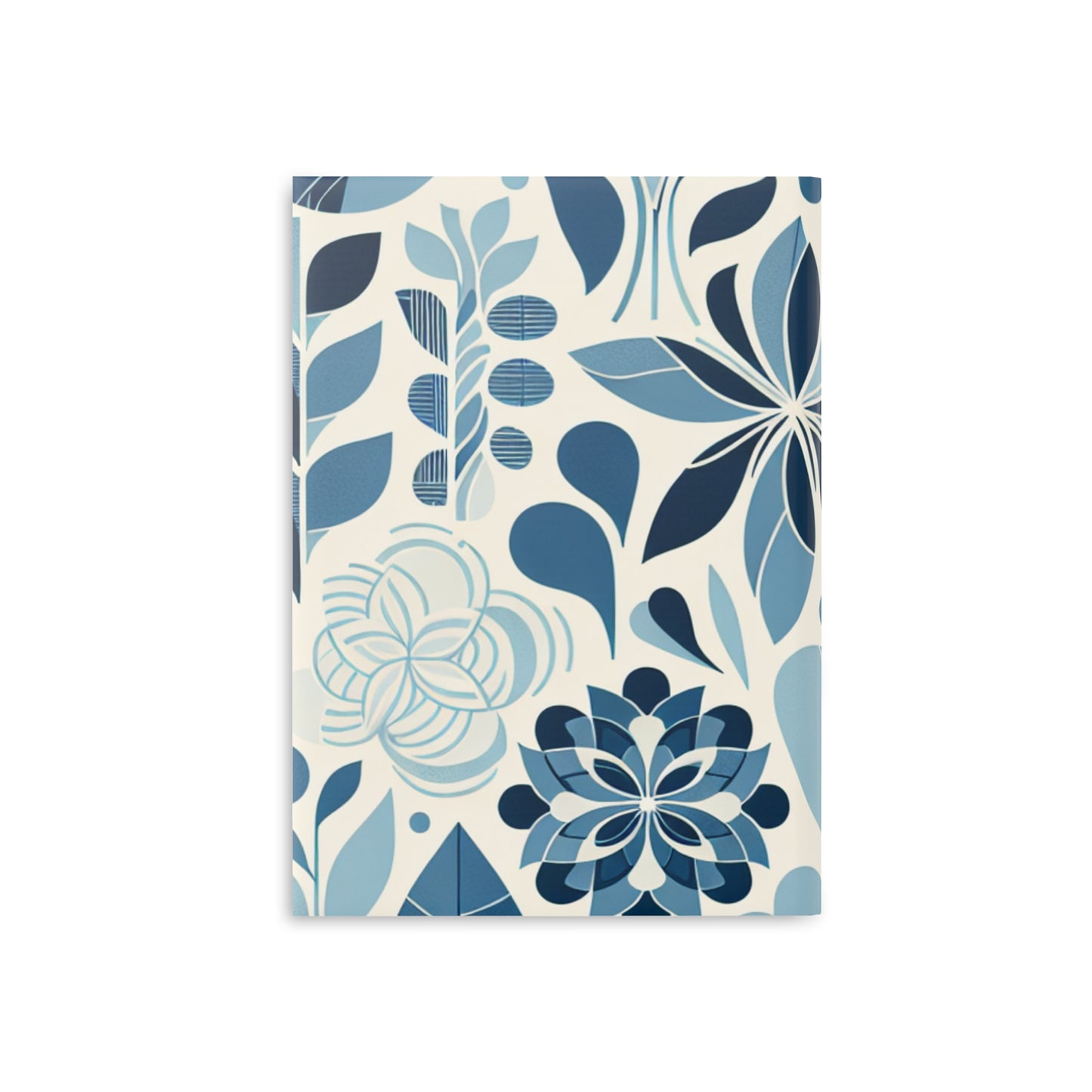 Bible Study Journal - Floral - Hardcover Notebook with Puffy Covers