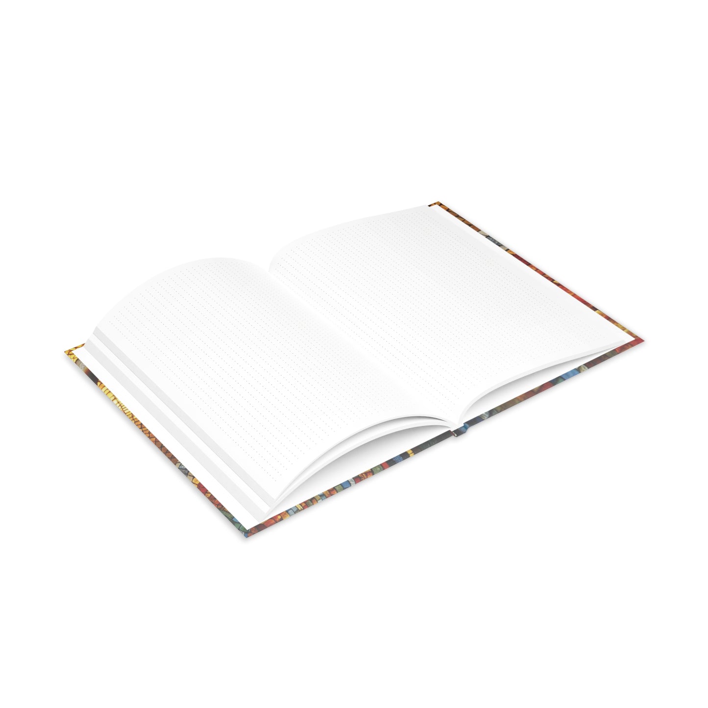 Bible Study Journal - Hand Mosaic - Hardcover Notebook with Puffy Covers