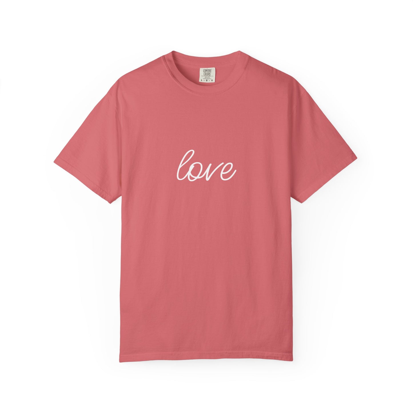 Love - Unisex Garment-Dyed T-shirt