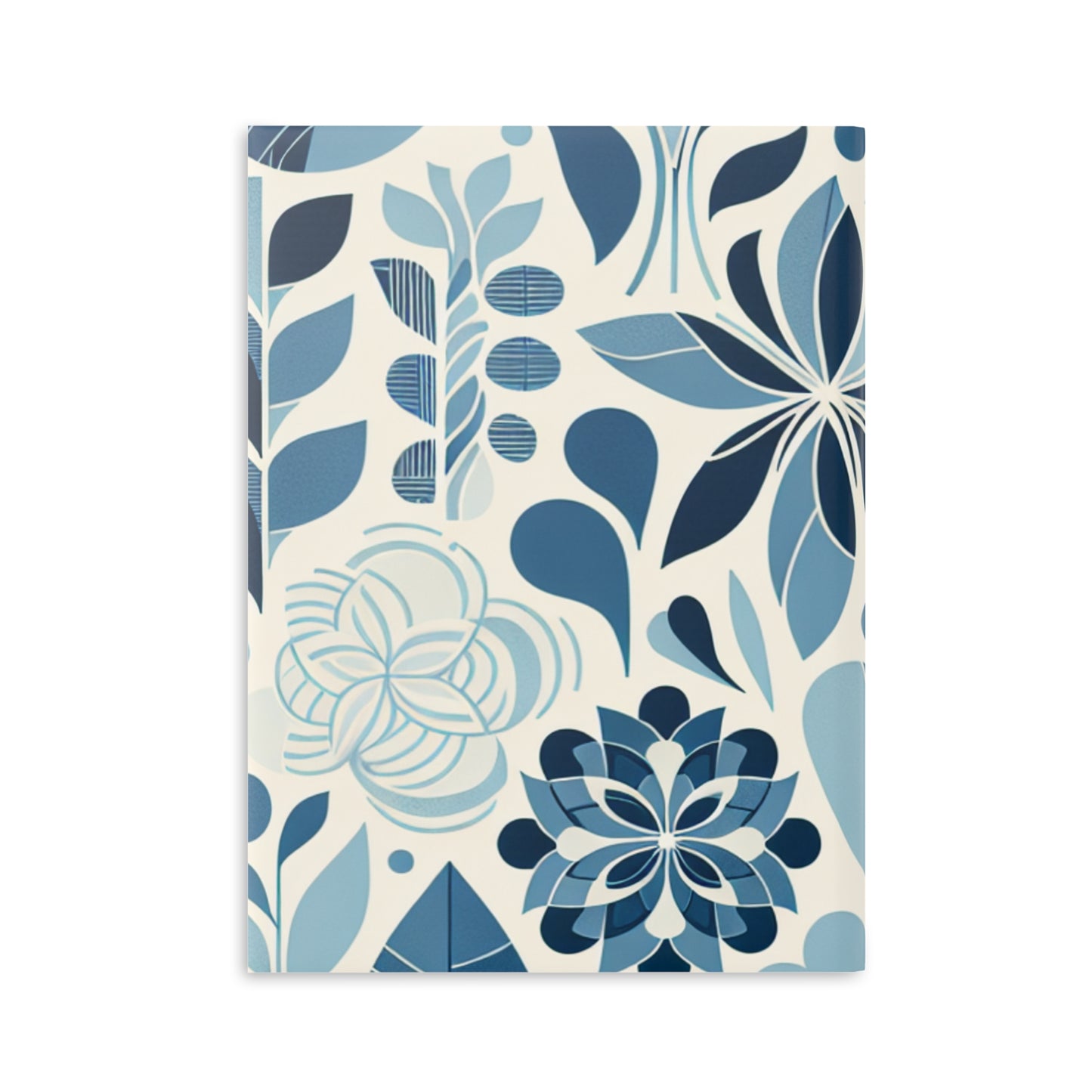 Bible Study Journal - Floral - Hardcover Notebook with Puffy Covers