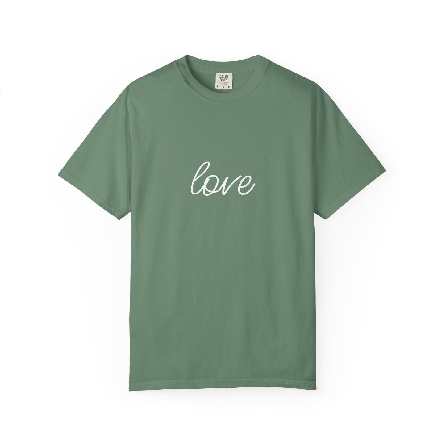 Love - Unisex Garment-Dyed T-shirt