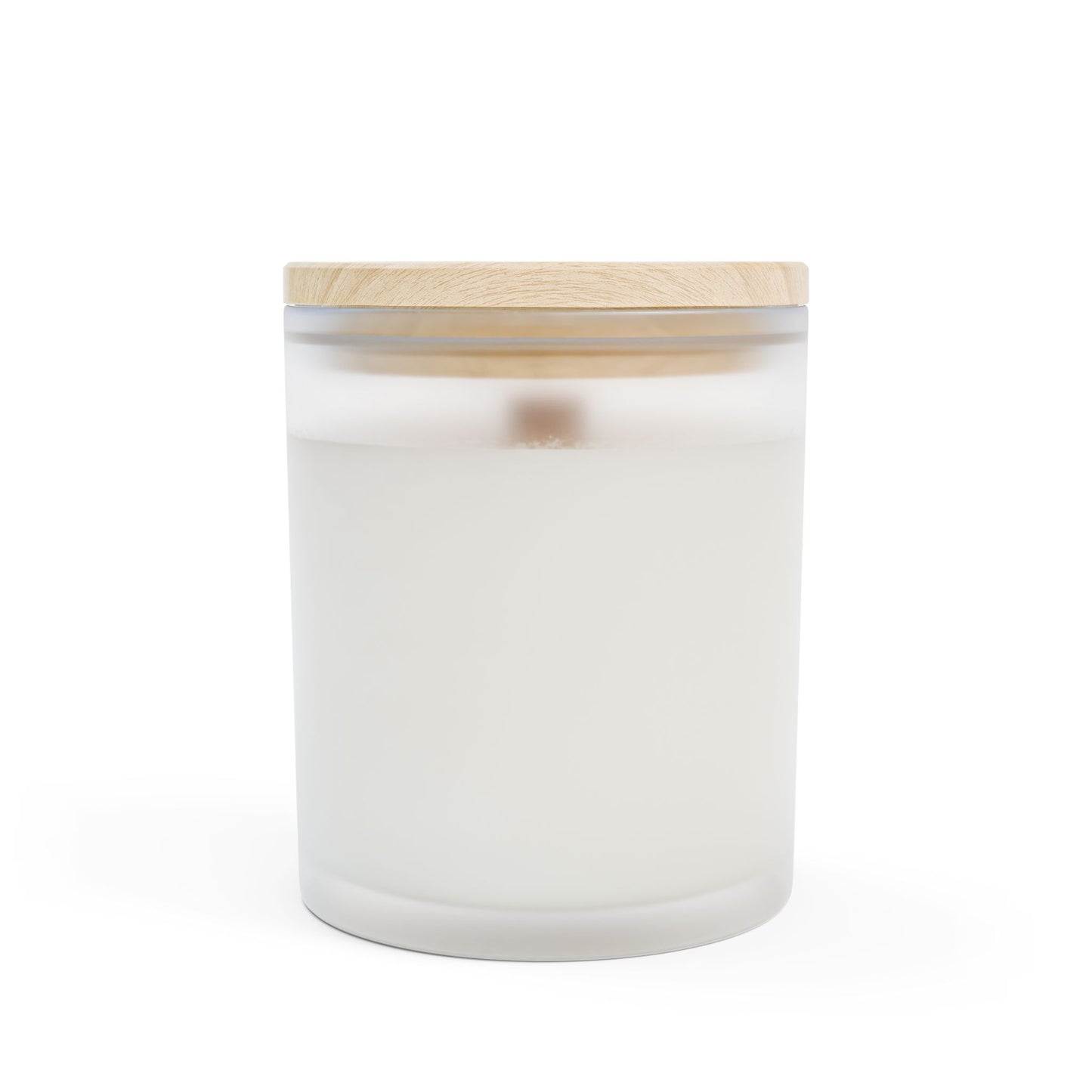 The Light of Christ Illuminates All - St. John Chrysostom - Frosted Glass Candle, 11oz