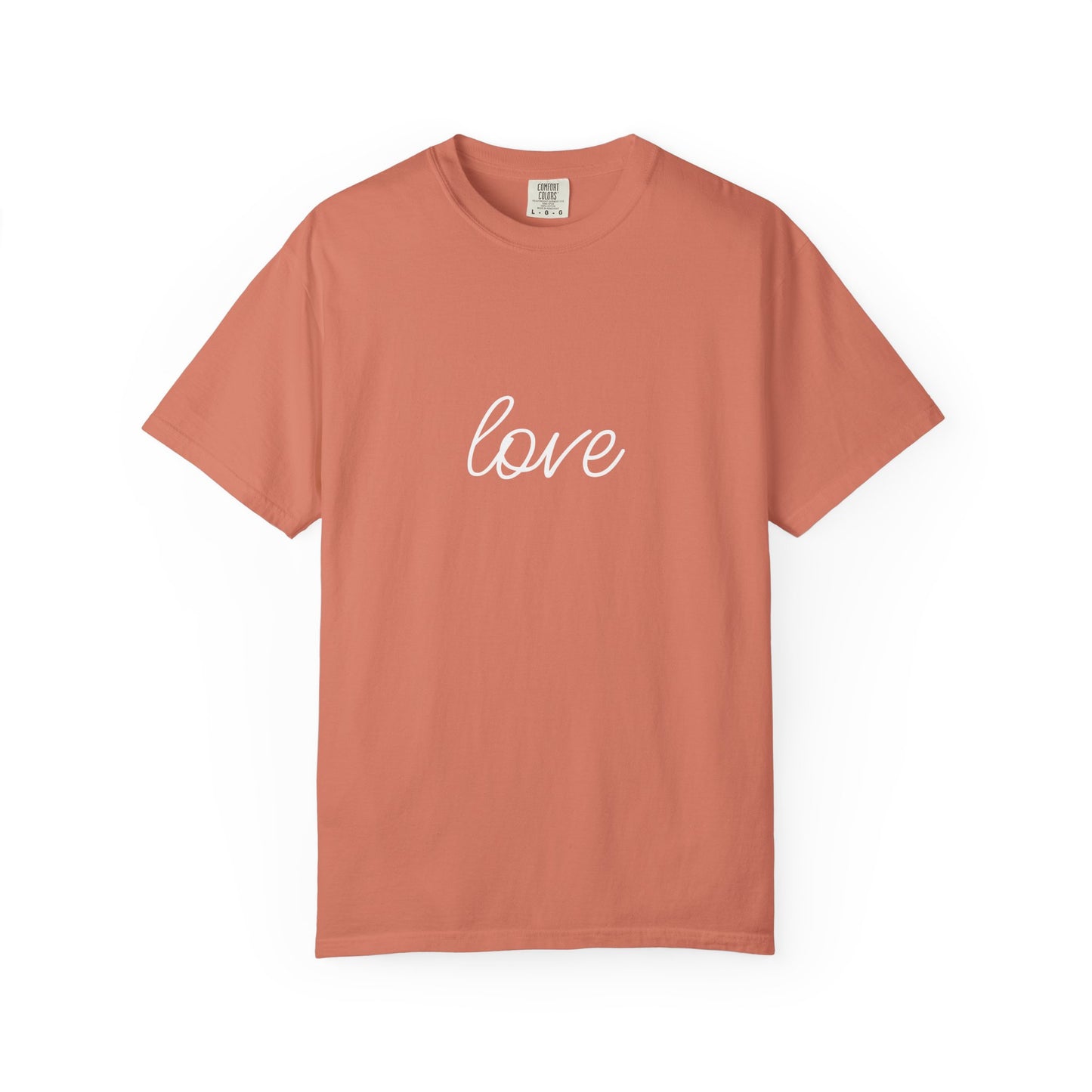 Love - Unisex Garment-Dyed T-shirt