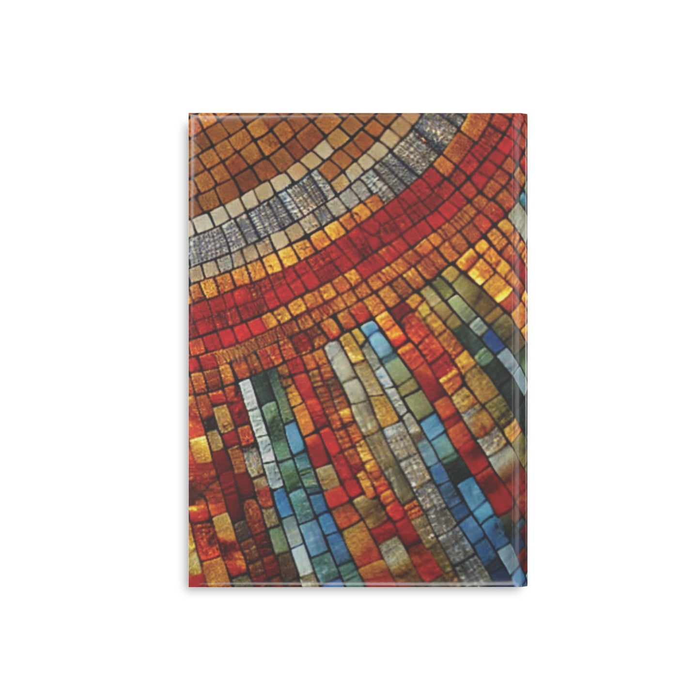 Bible Study Journal - Hand Mosaic - Hardcover Notebook with Puffy Covers