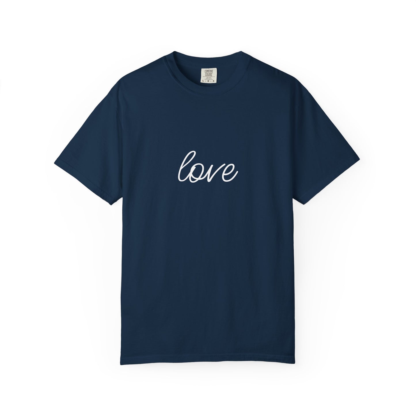 Love - Unisex Garment-Dyed T-shirt