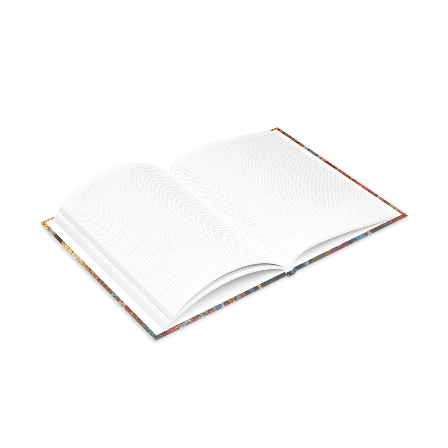 Bible Study Journal - Hand Mosaic - Hardcover Notebook with Puffy Covers