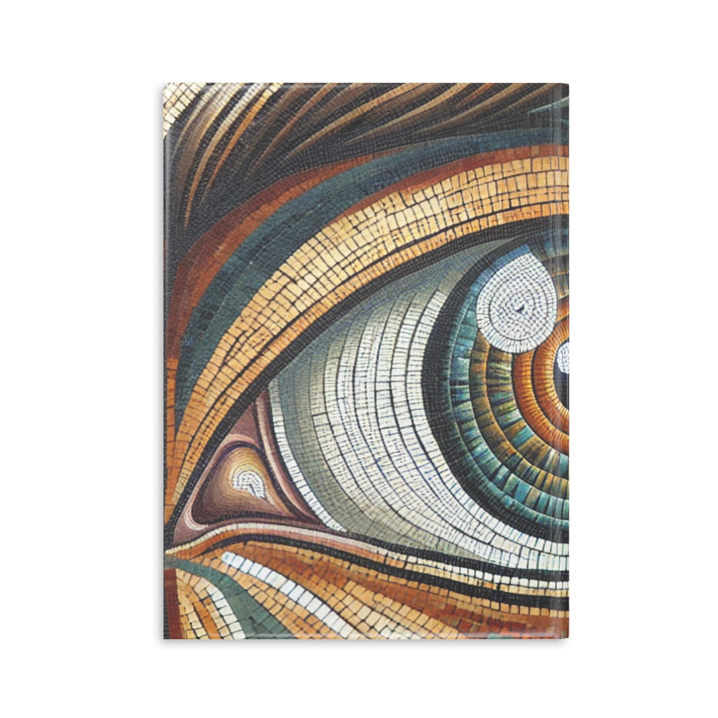 Mosaic Eye -Hardcover Notebook with Puffy Covers