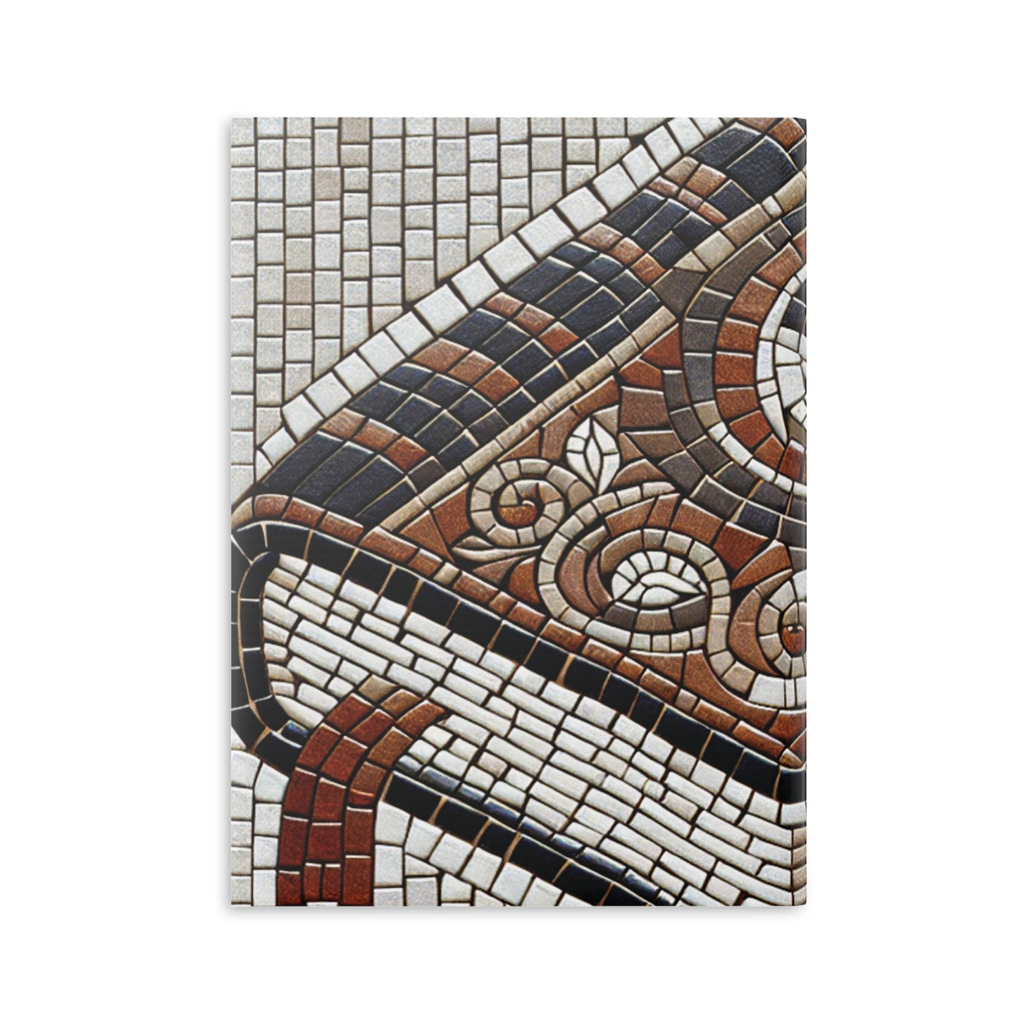 Bible Study Journal - Holy Scripture Mosaic - Hardcover Notebook with Puffy Covers