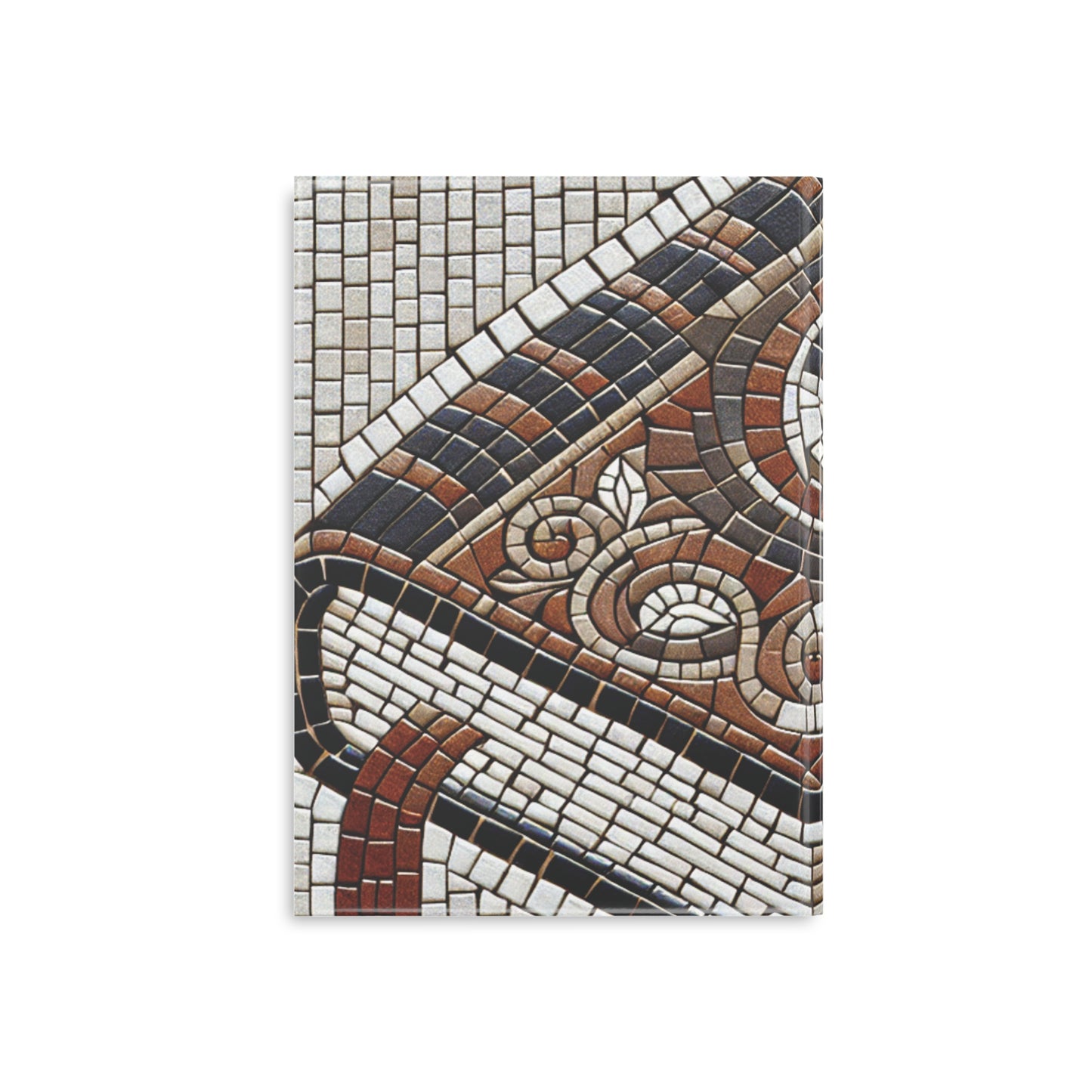 Bible Study Journal - Holy Scripture Mosaic - Hardcover Notebook with Puffy Covers