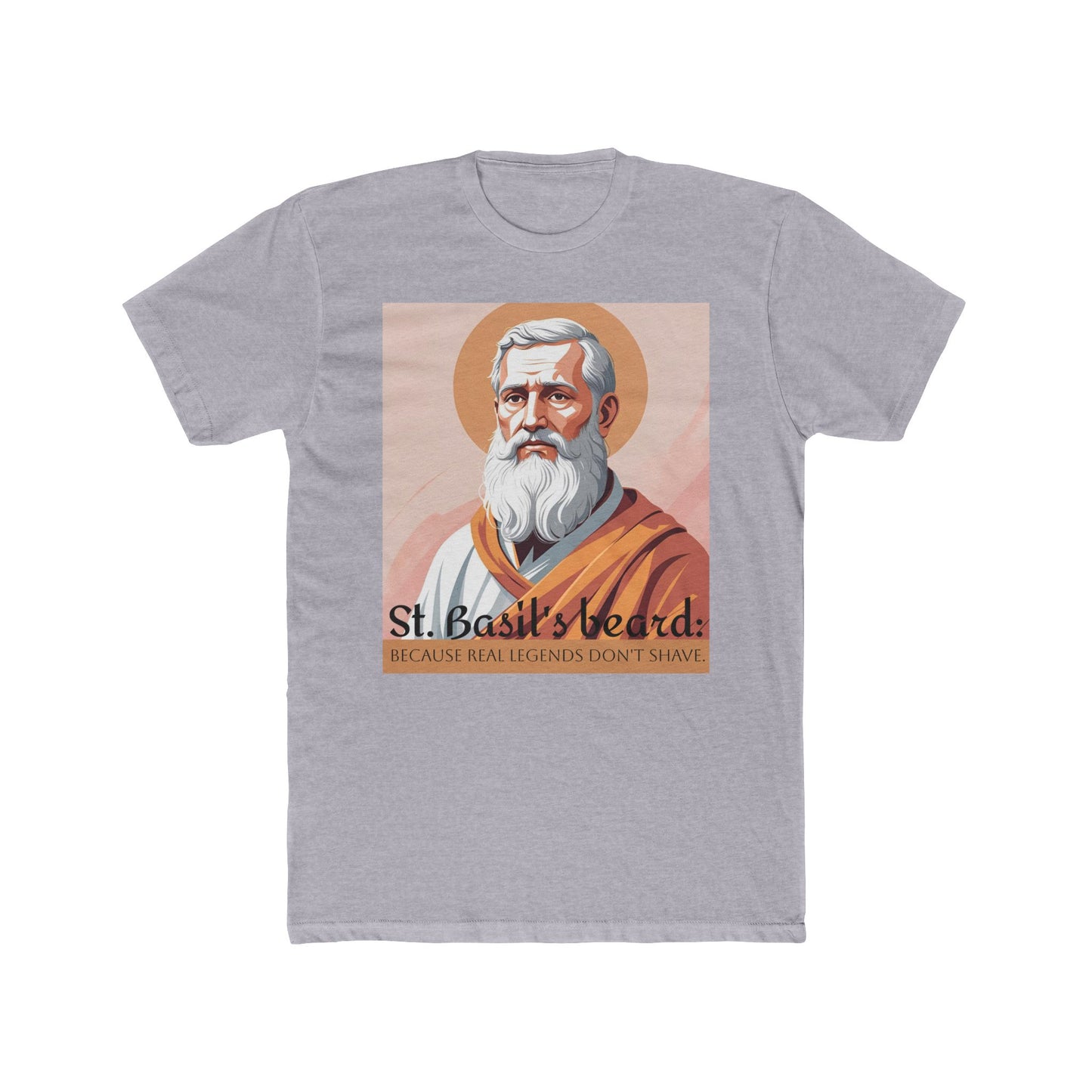 St. Basil Beard T-Shirt — "Because Real Legends Don’t Shave"