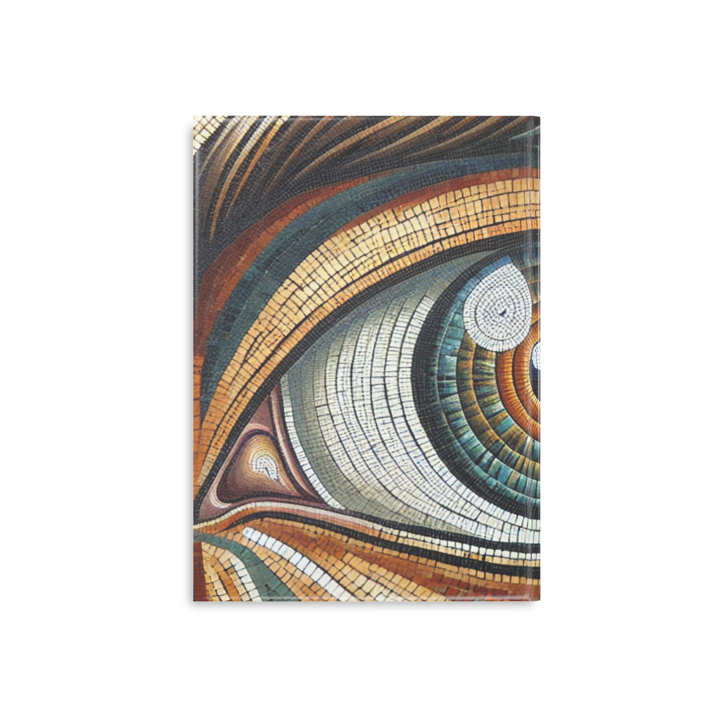 Mosaic Eye -Hardcover Notebook with Puffy Covers