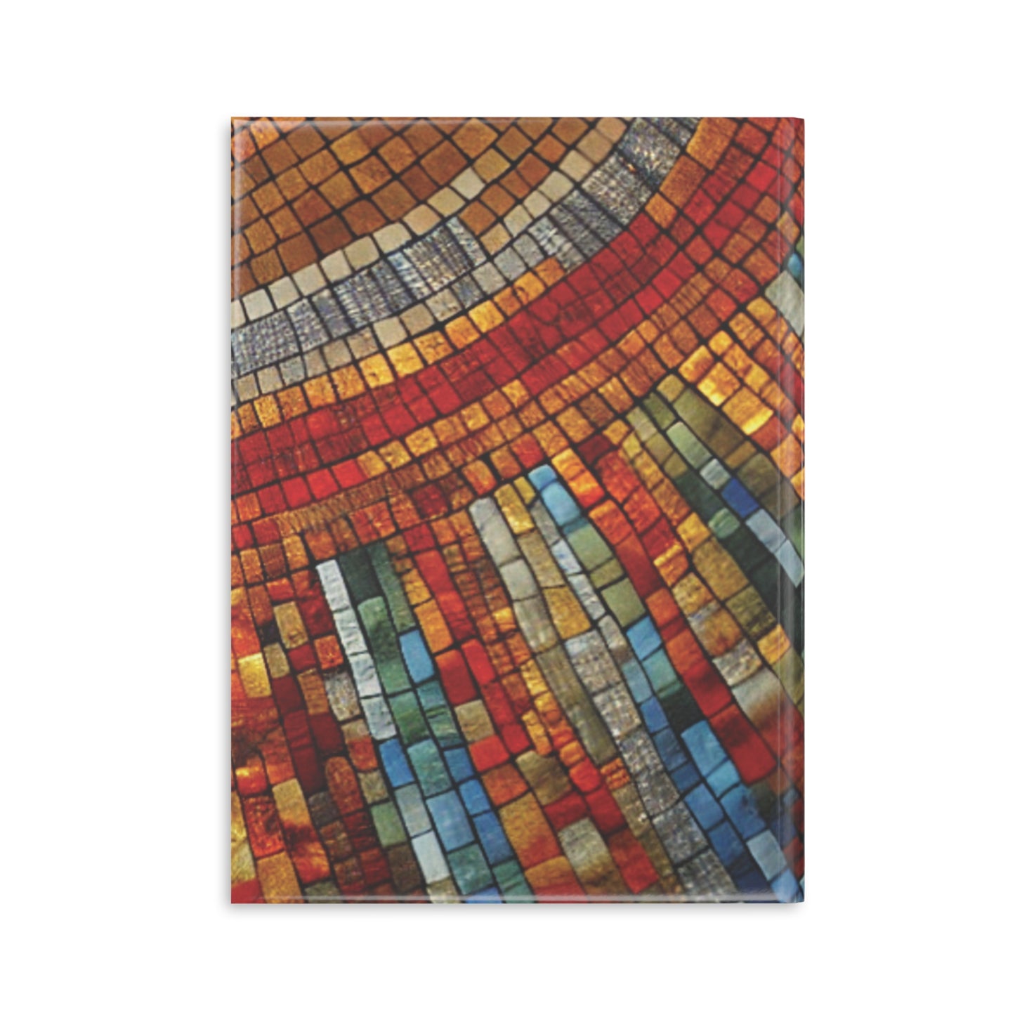 Bible Study Journal - Hand Mosaic - Hardcover Notebook with Puffy Covers