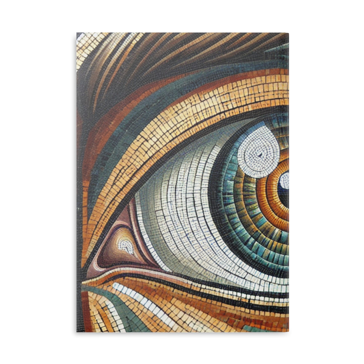 Mosaic Eye -Hardcover Notebook with Puffy Covers