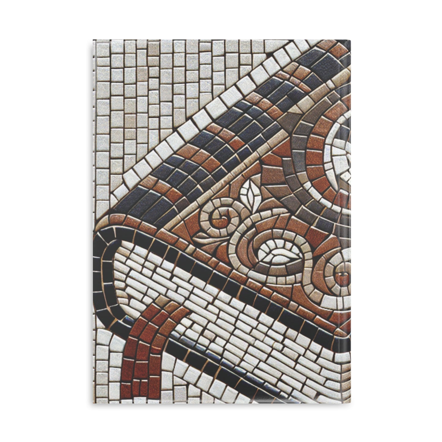 Bible Study Journal - Holy Scripture Mosaic - Hardcover Notebook with Puffy Covers