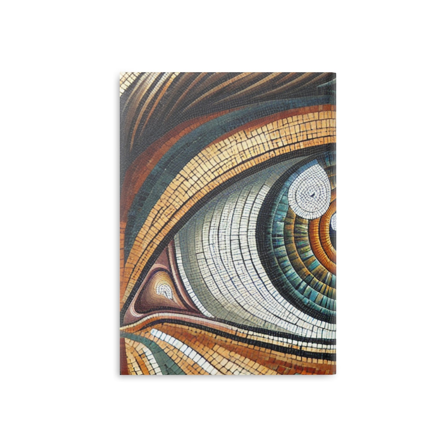 Mosaic Eye -Hardcover Notebook with Puffy Covers