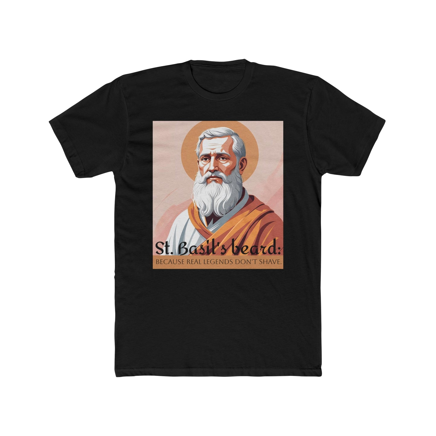 St. Basil Beard T-Shirt — "Because Real Legends Don’t Shave"