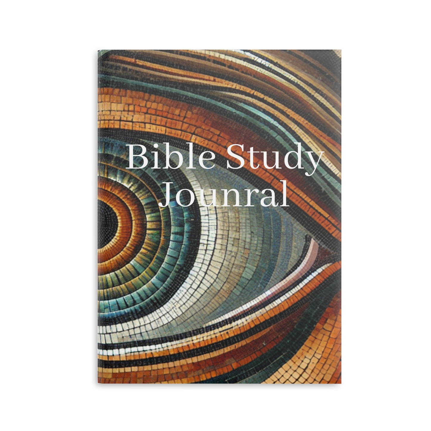 Mosaic Eye -Hardcover Notebook with Puffy Covers