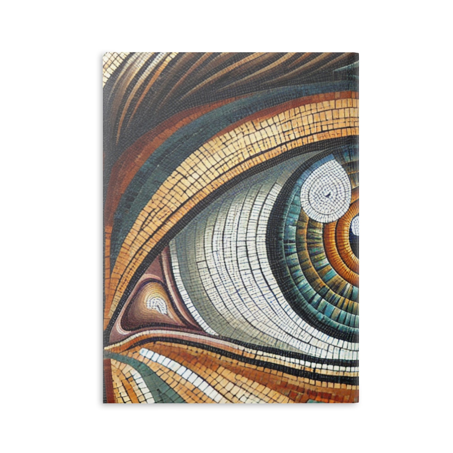 Mosaic Eye -Hardcover Notebook with Puffy Covers