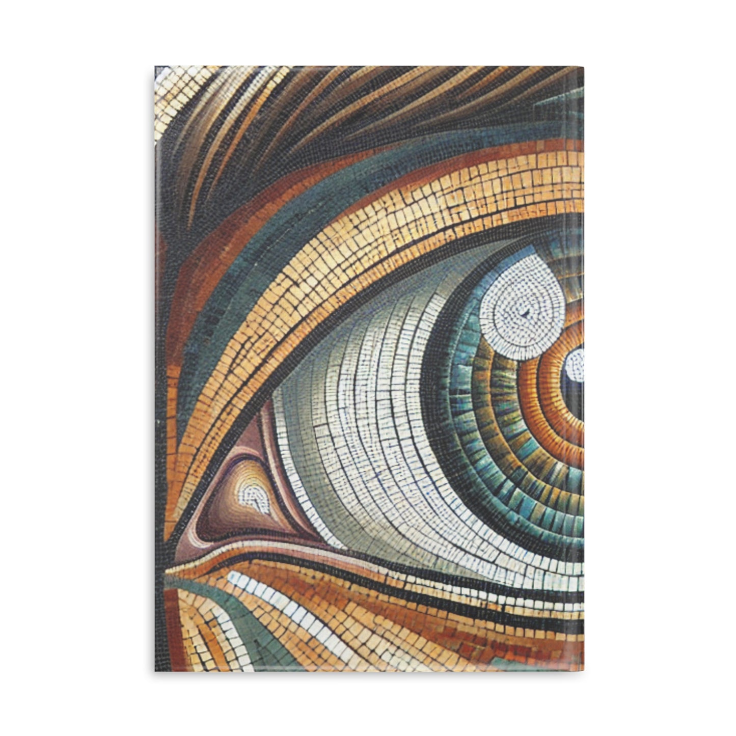 Mosaic Eye -Hardcover Notebook with Puffy Covers