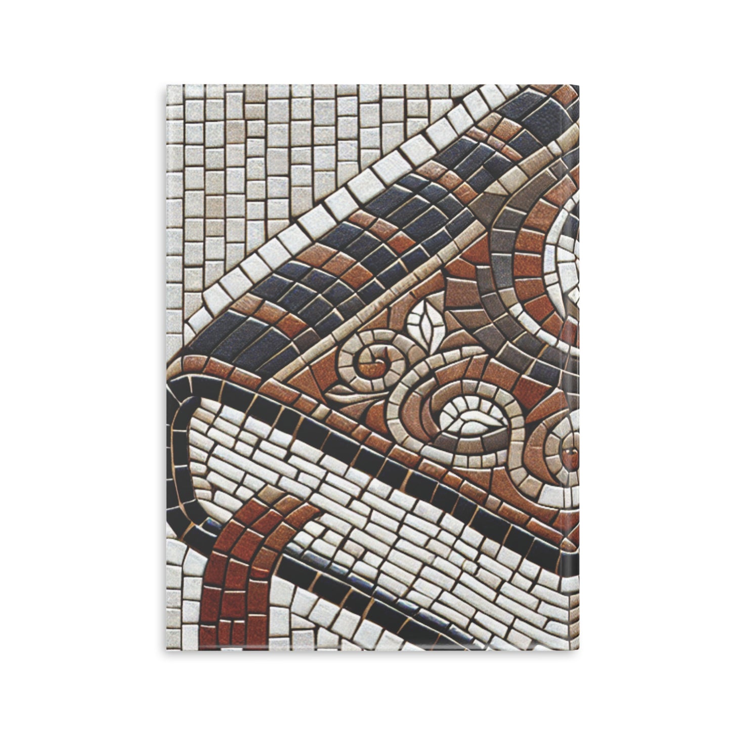 Bible Study Journal - Holy Scripture Mosaic - Hardcover Notebook with Puffy Covers