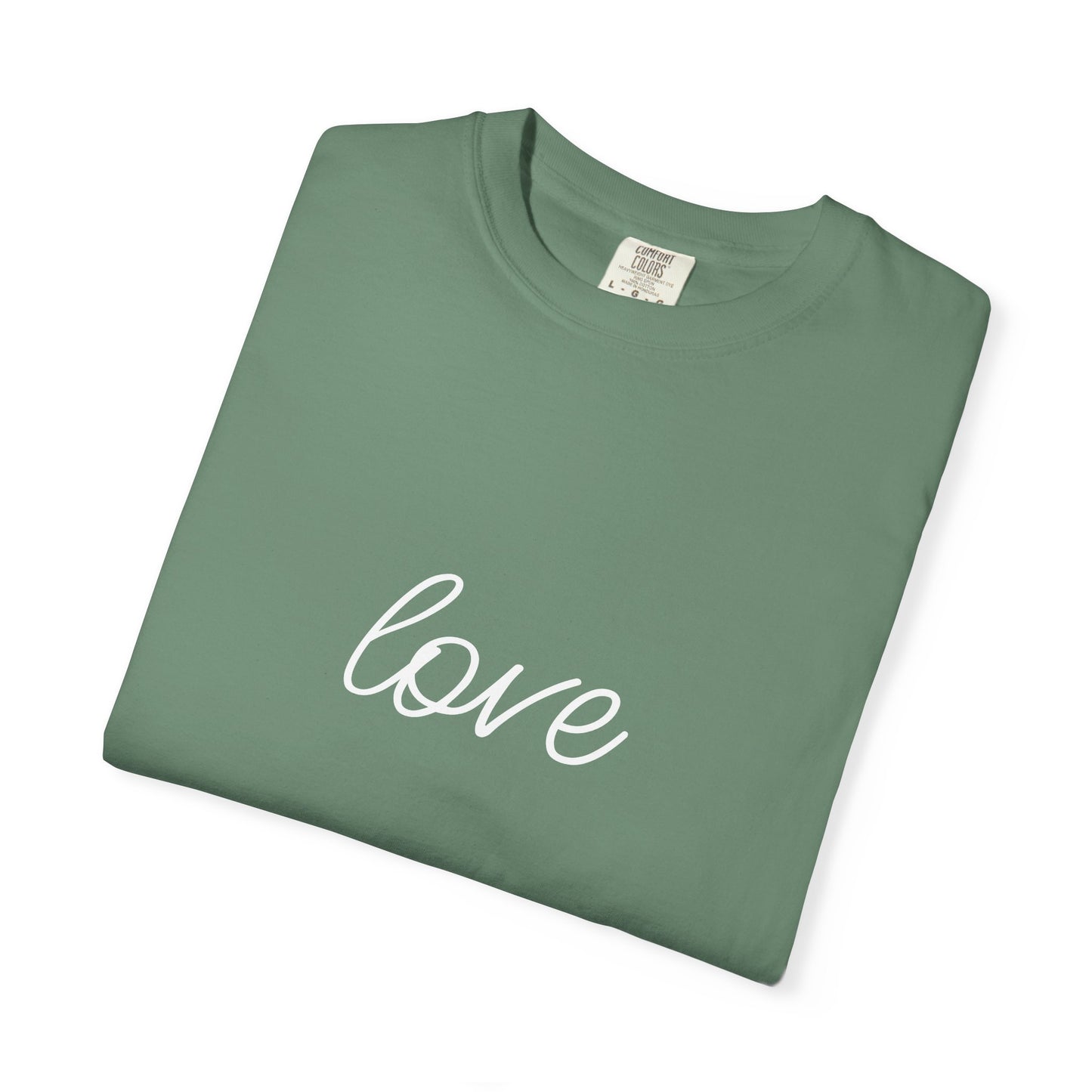 Love - Unisex Garment-Dyed T-shirt
