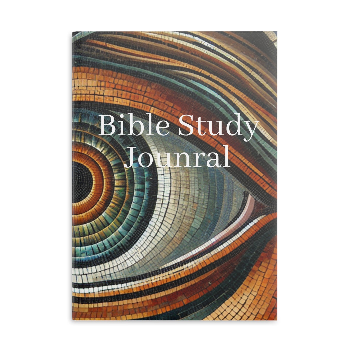 Mosaic Eye -Hardcover Notebook with Puffy Covers