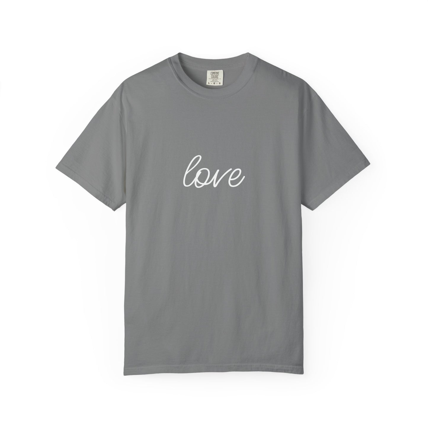 Love - Unisex Garment-Dyed T-shirt