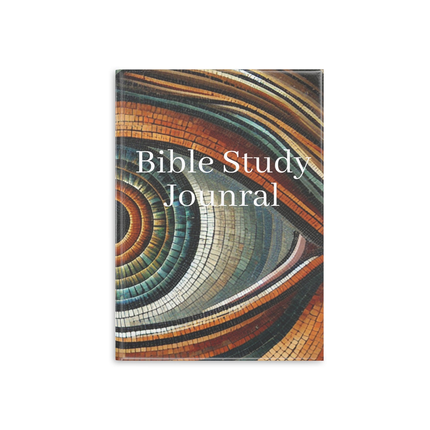 Mosaic Eye -Hardcover Notebook with Puffy Covers