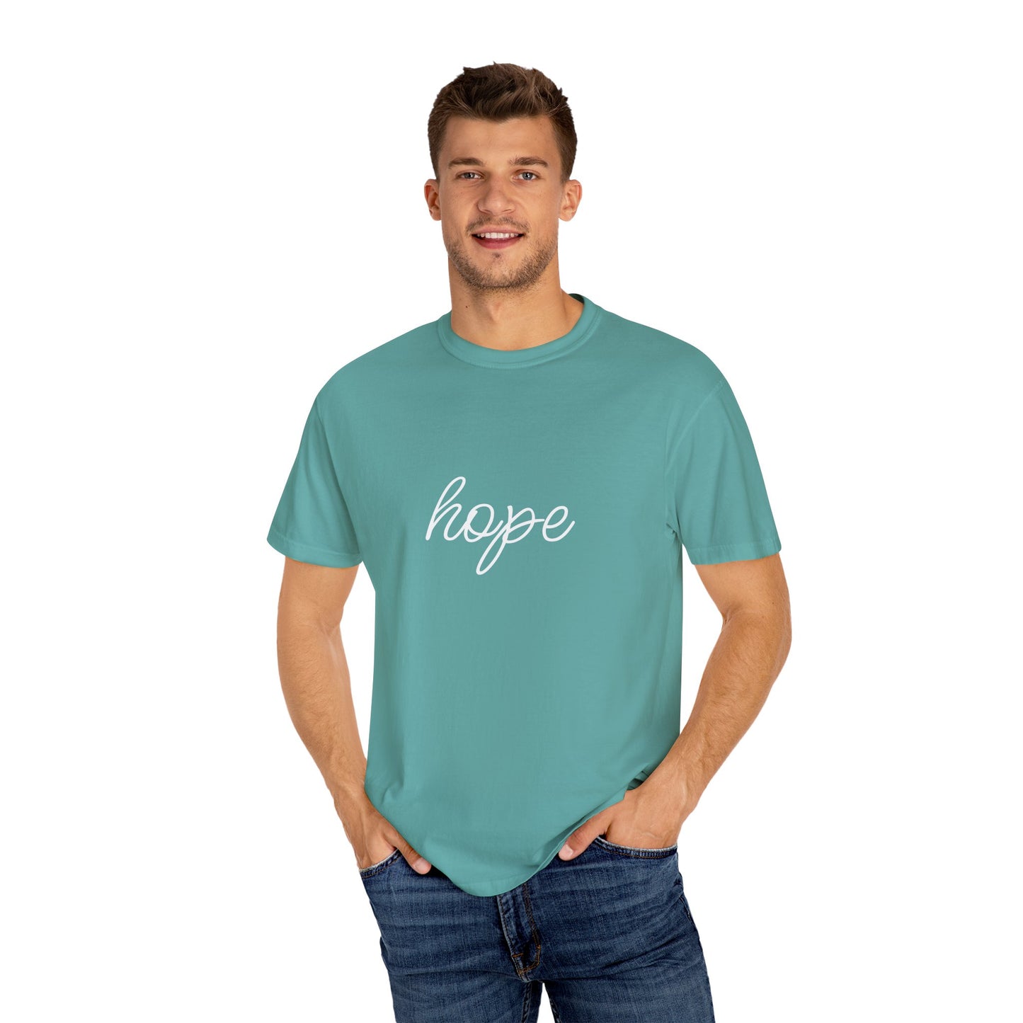 Hope - Unisex Garment-Dyed T-shirt
