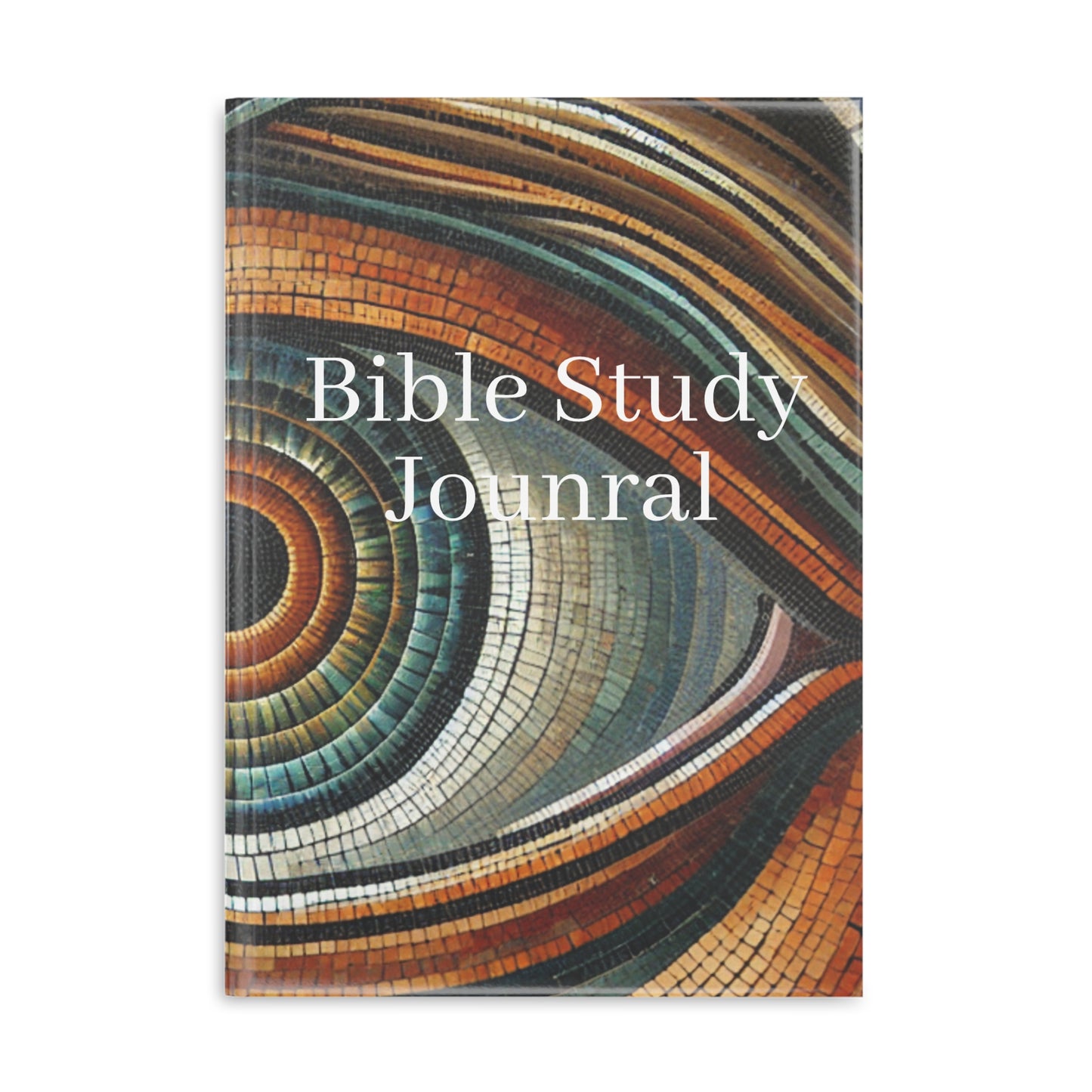 Mosaic Eye -Hardcover Notebook with Puffy Covers