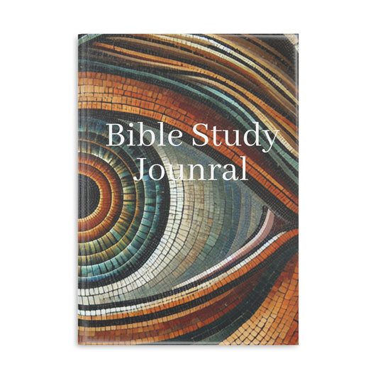 Mosaic Eye -Hardcover Notebook with Puffy Covers