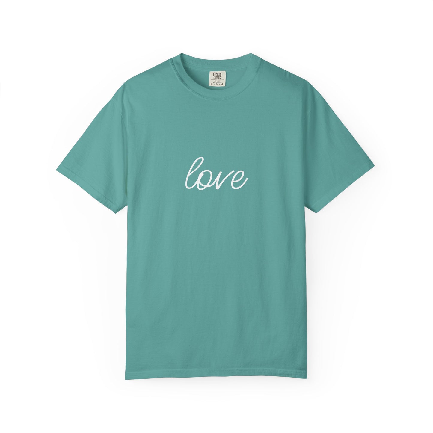 Love - Unisex Garment-Dyed T-shirt