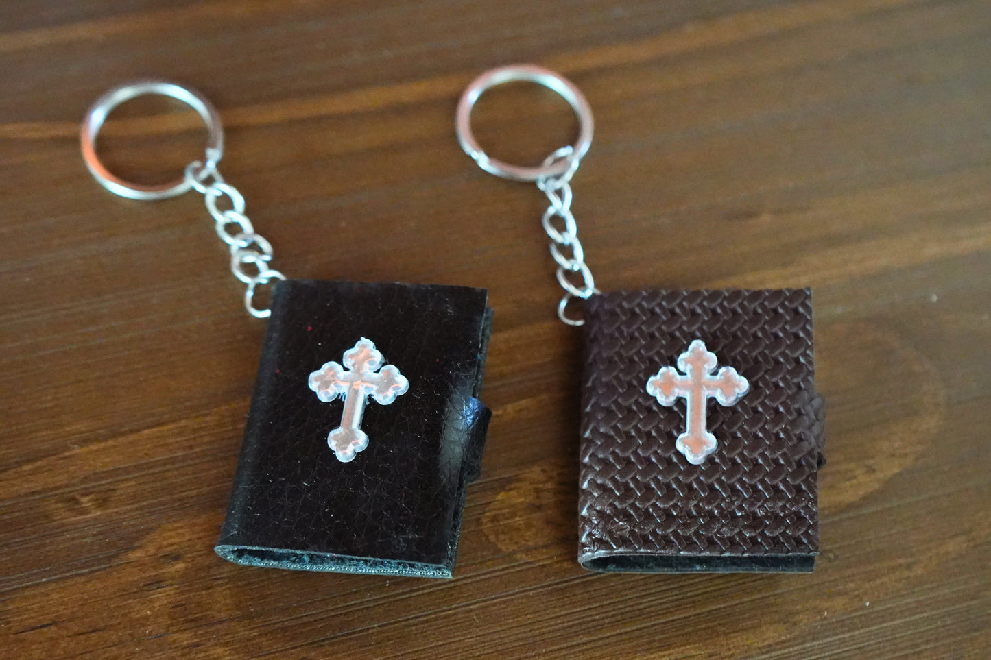 Mini Pocket Icon Keychain – Christ & Theotokos