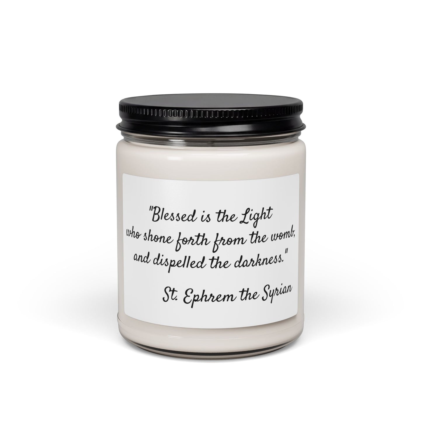 St. Ephrem the Syrian Scented Soy Candle, 9oz