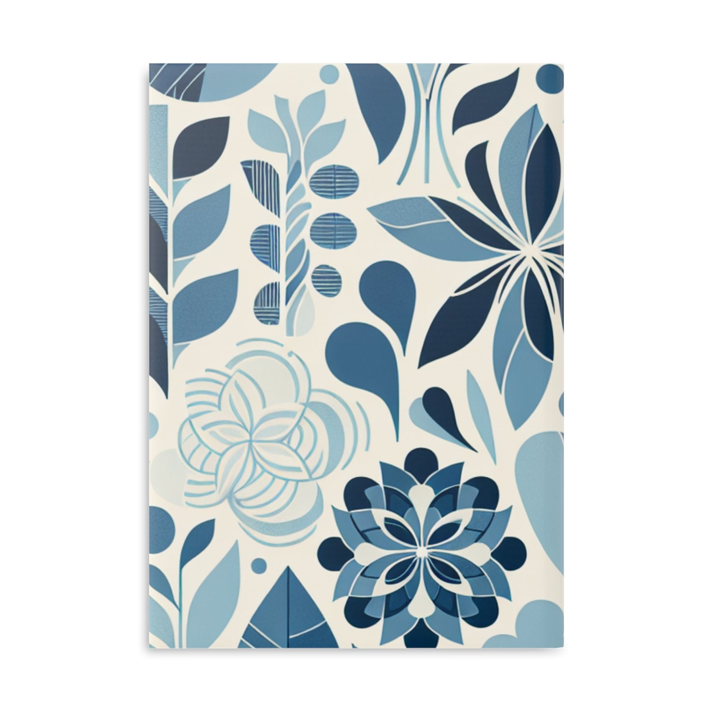 Bible Study Journal - Floral - Hardcover Notebook with Puffy Covers