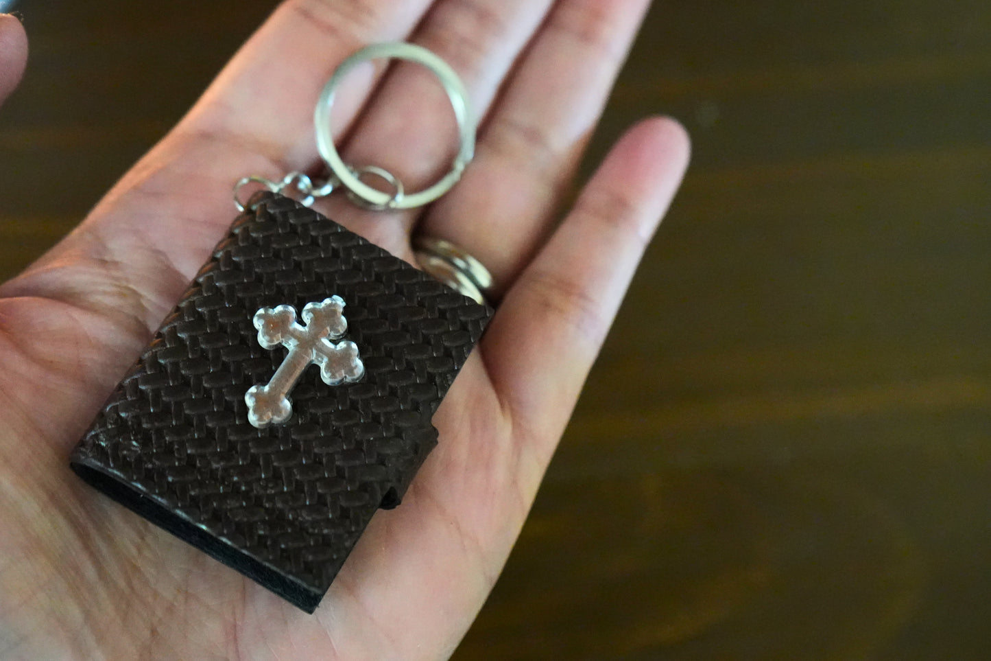 Mini Pocket Icon Keychain – Christ & Theotokos